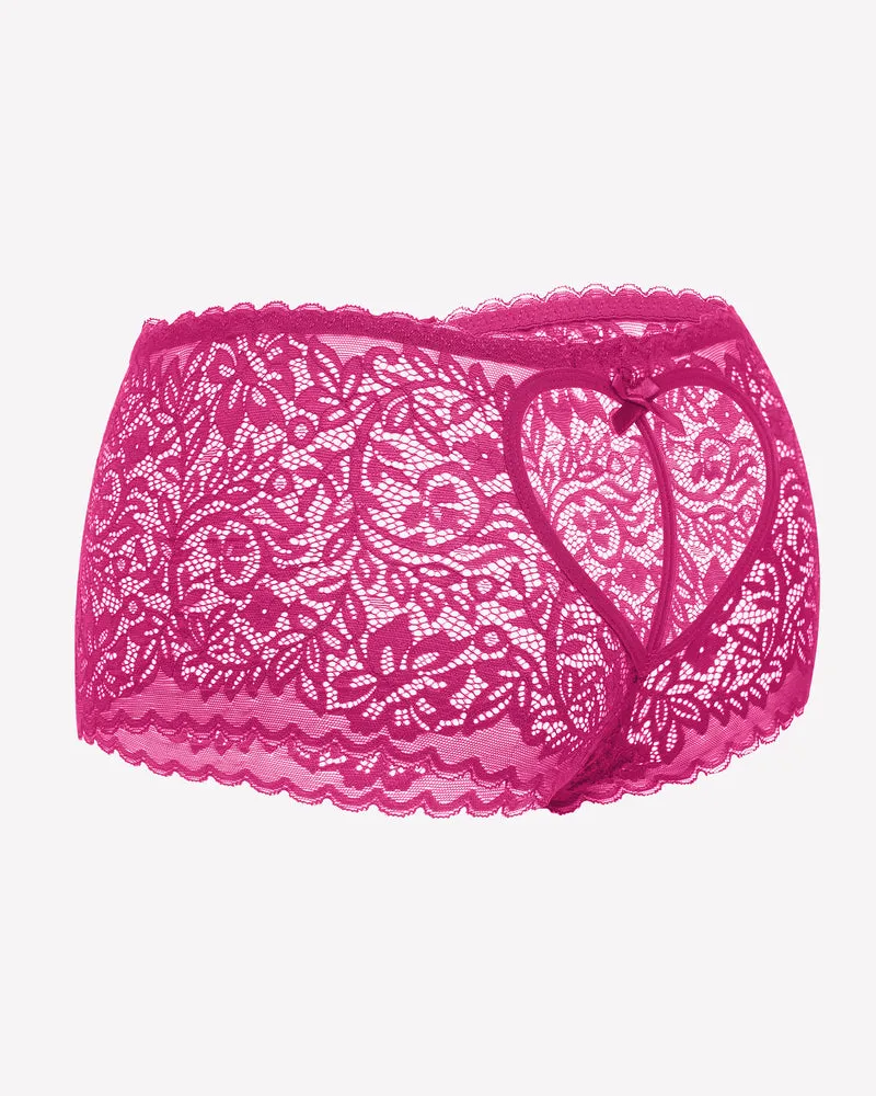 Lace BoyShorts High Waist Panties
