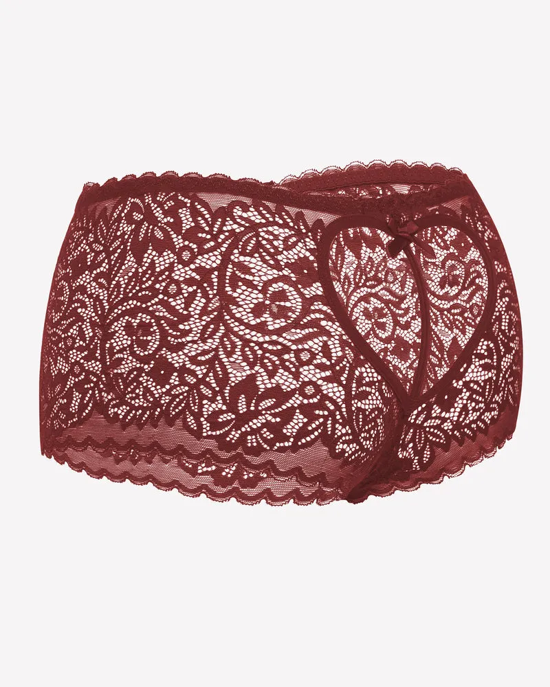 Lace BoyShorts High Waist Panties
