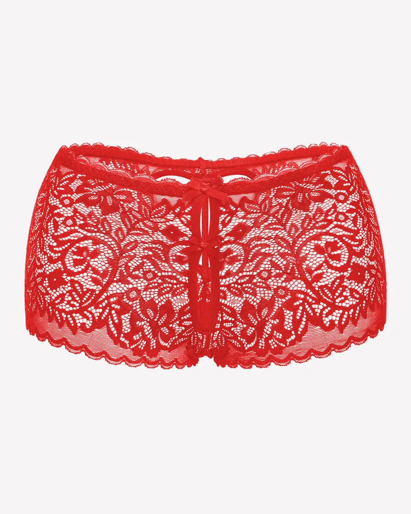 Lace BoyShorts High Waist Panties