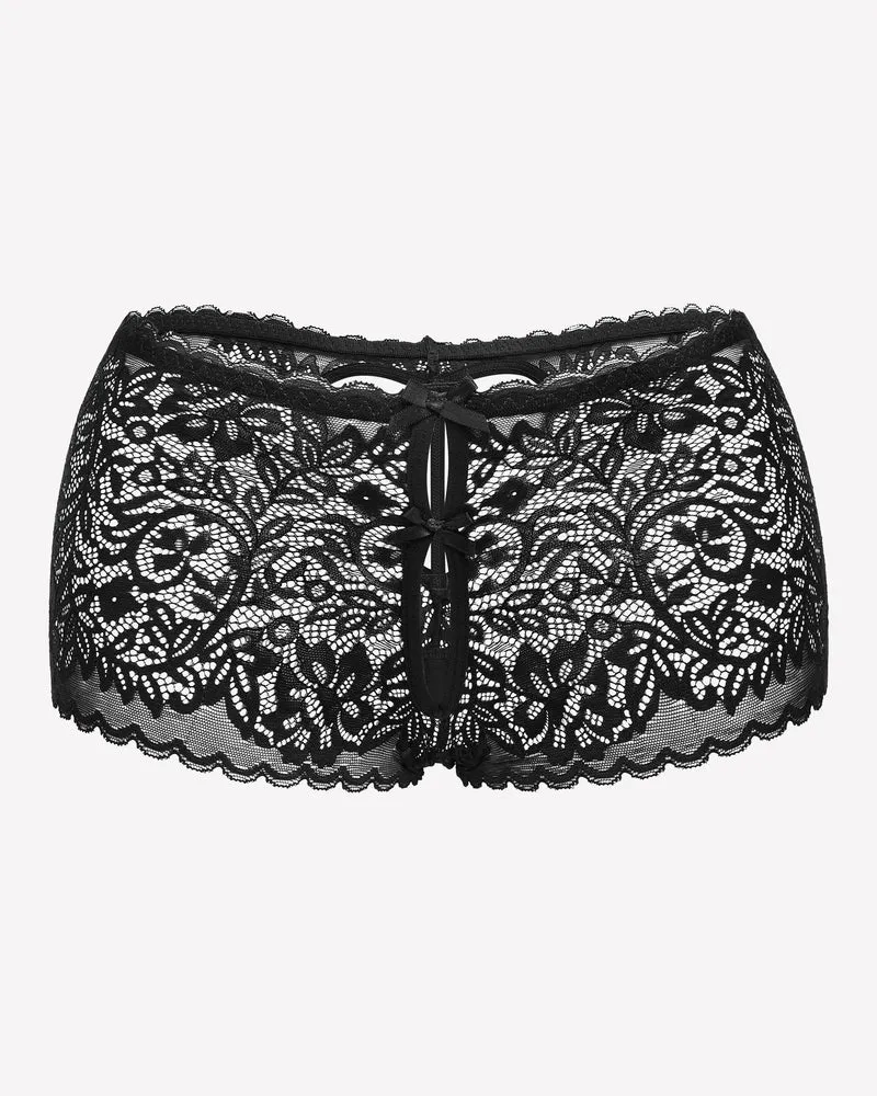 Lace BoyShorts High Waist Panties