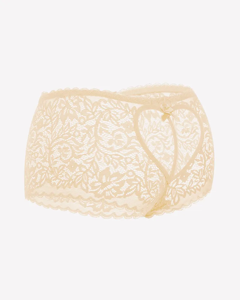 Lace BoyShorts High Waist Panties
