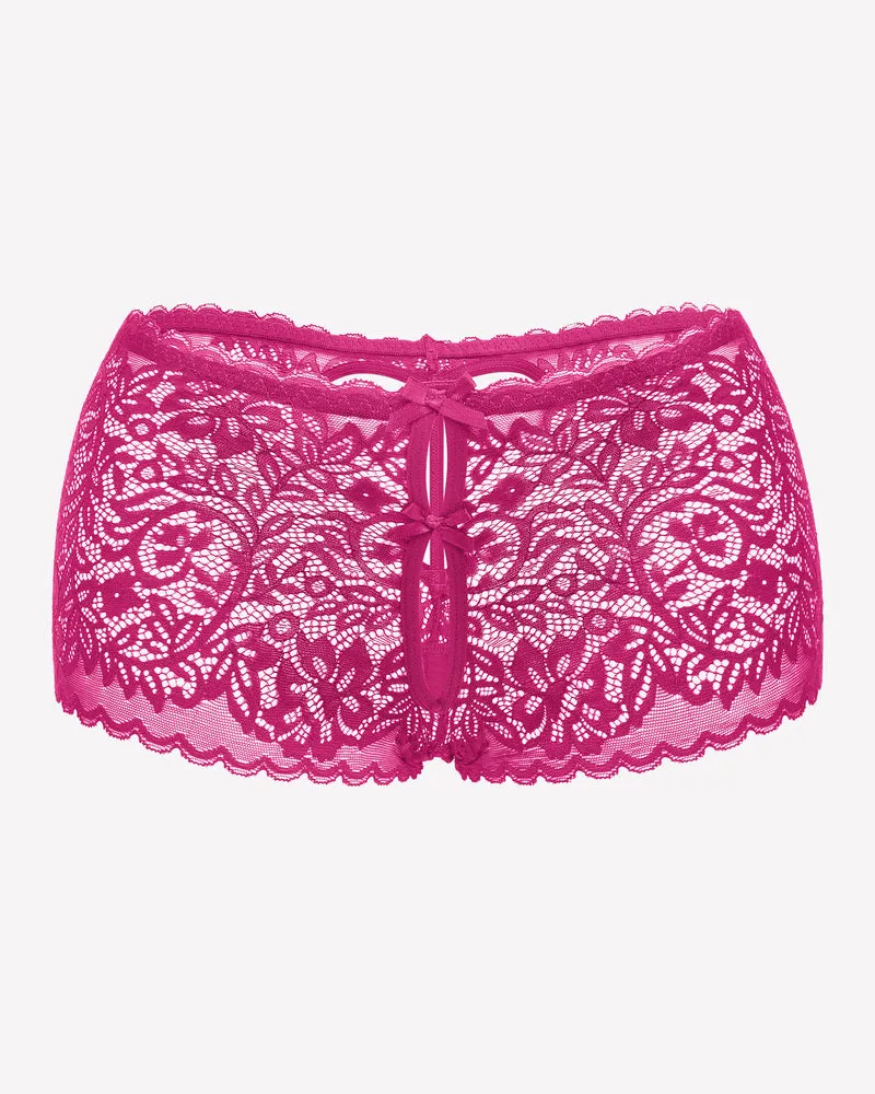 Lace BoyShorts High Waist Panties