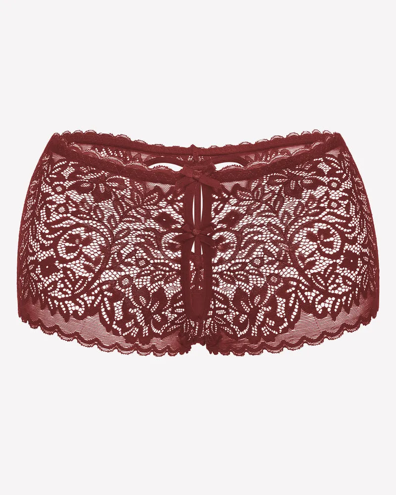 Lace BoyShorts High Waist Panties