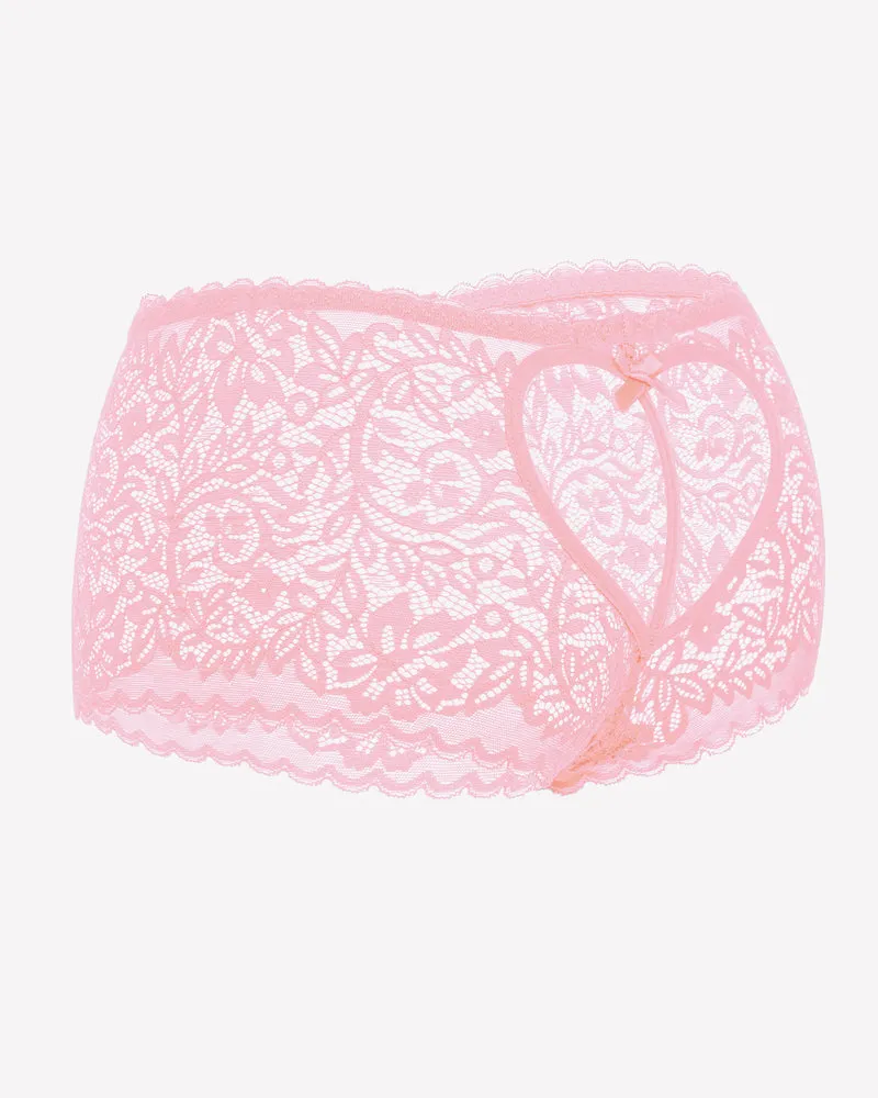 Lace BoyShorts High Waist Panties