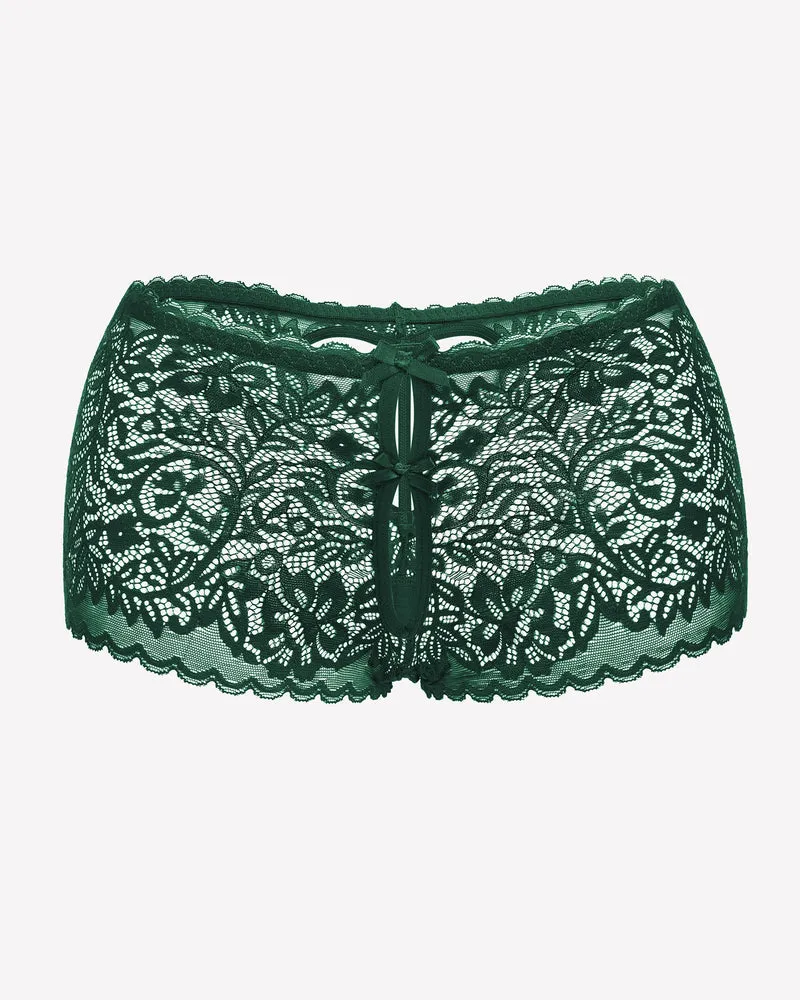 Lace BoyShorts High Waist Panties