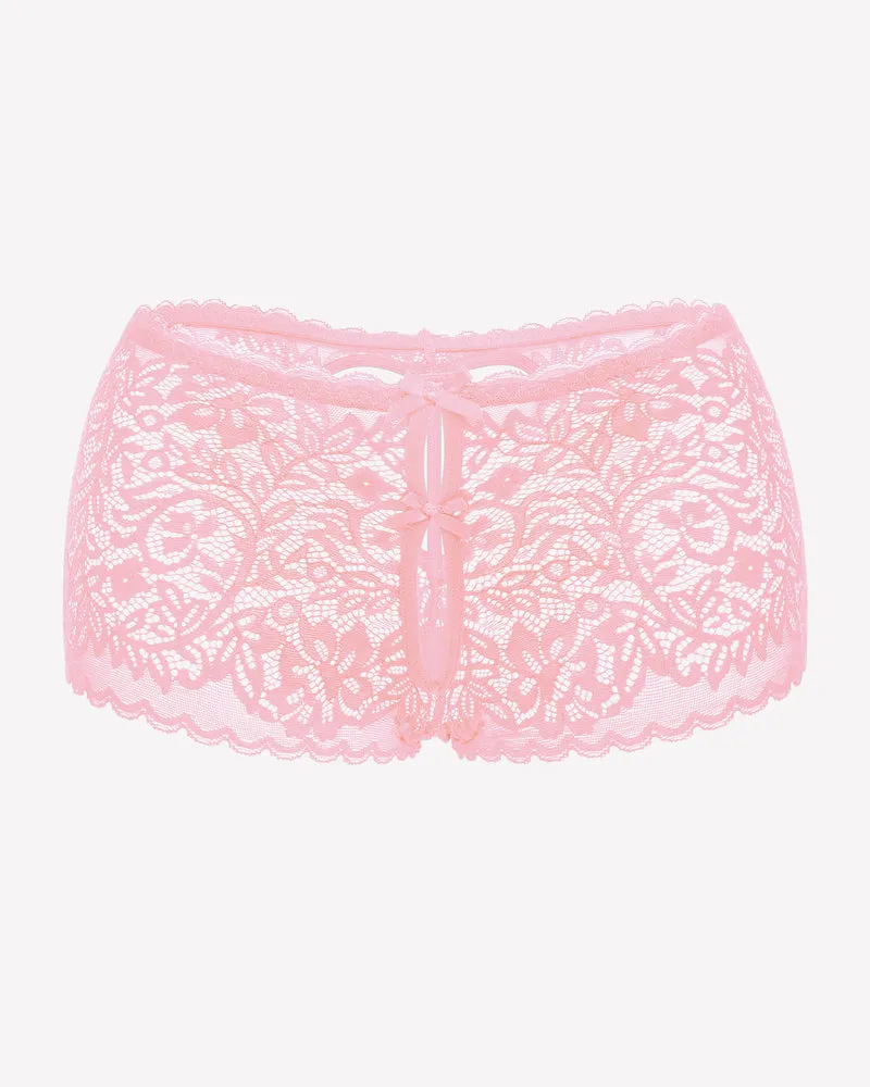 Lace BoyShorts High Waist Panties
