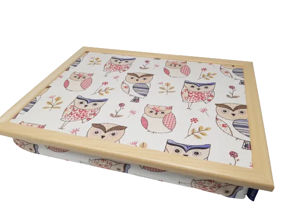 Lap Tray with Bean Bag Cushion – Owl