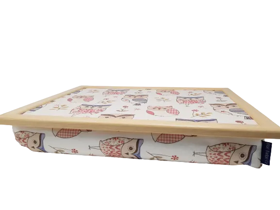 Lap Tray with Bean Bag Cushion – Owl