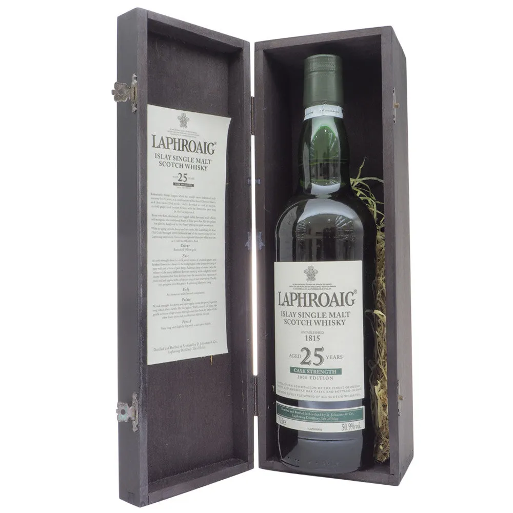 Laphroaig 25 Years Cask Strength (Bot. 2008)