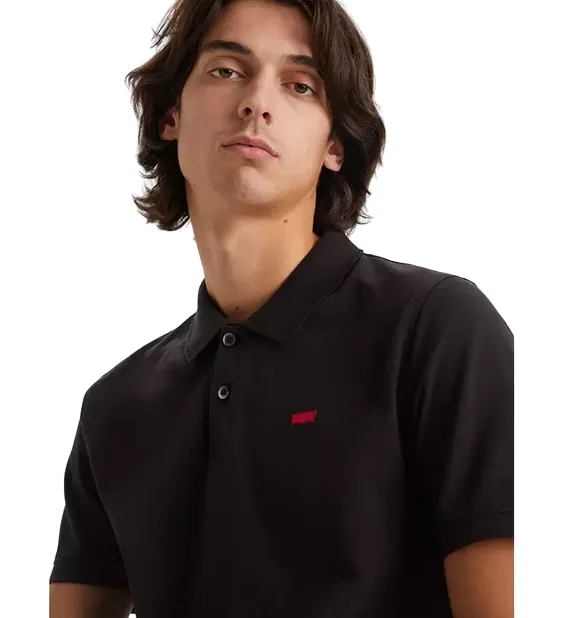 Levi's polo manica corta da uomo Housemark Slim A4842-0015 nero