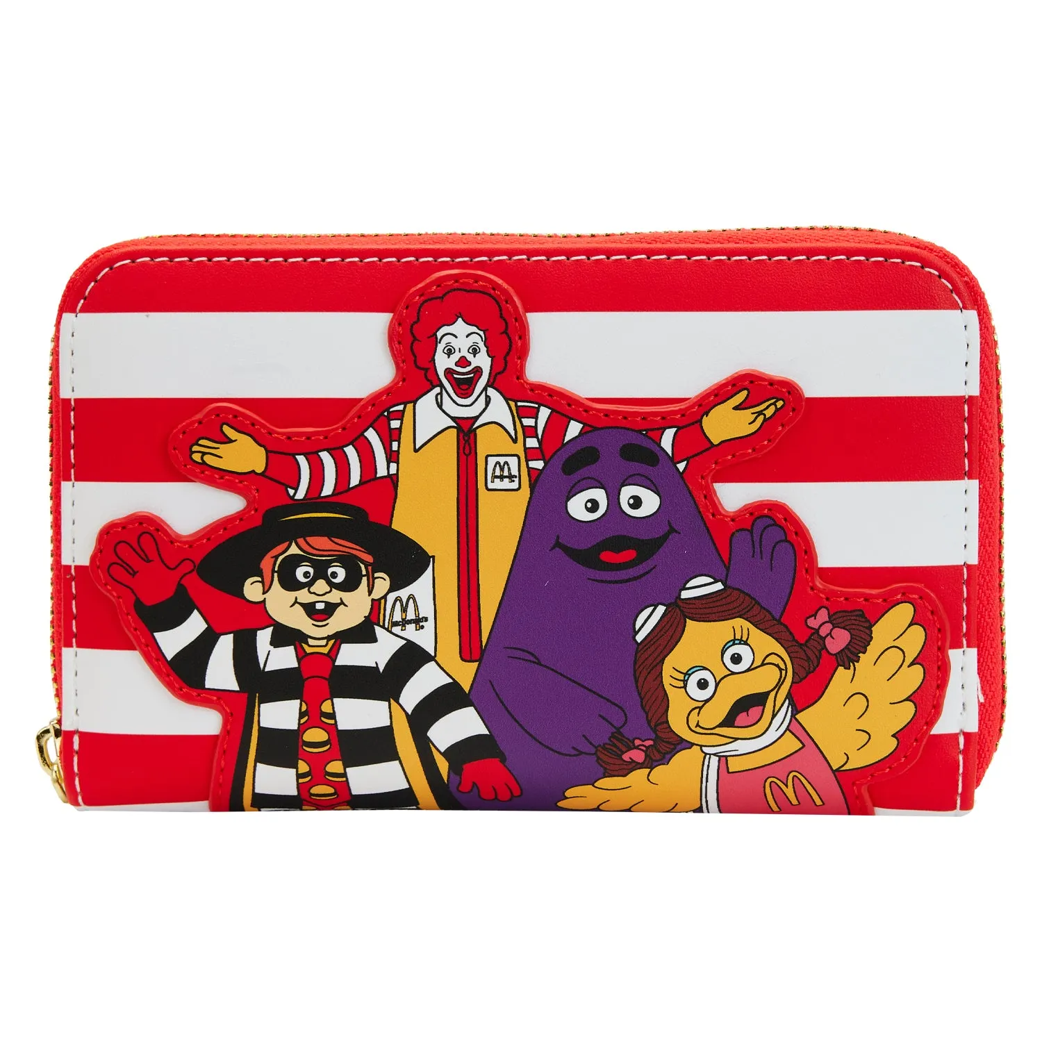 LF Mcdonald's Ronald And Friends Ziparound Wallet