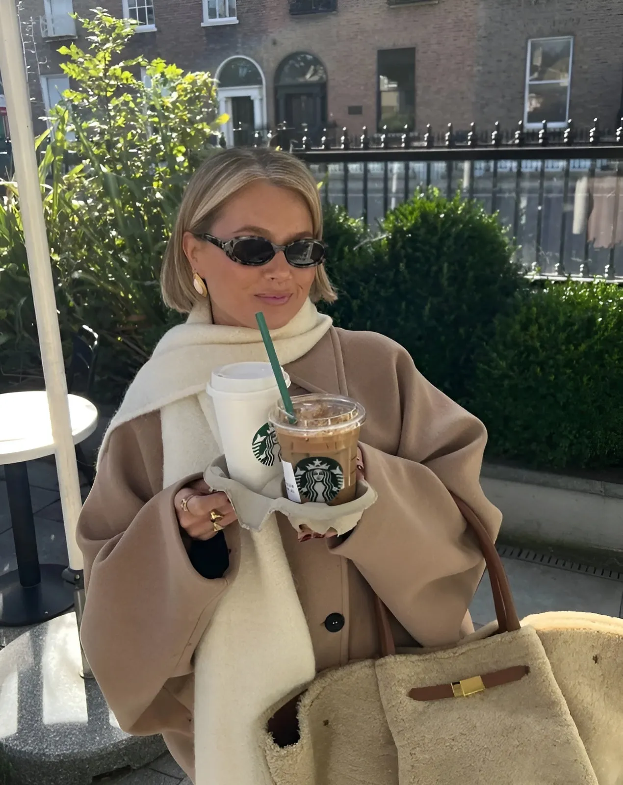 Lizzy Stylish Oversized Wool Coat