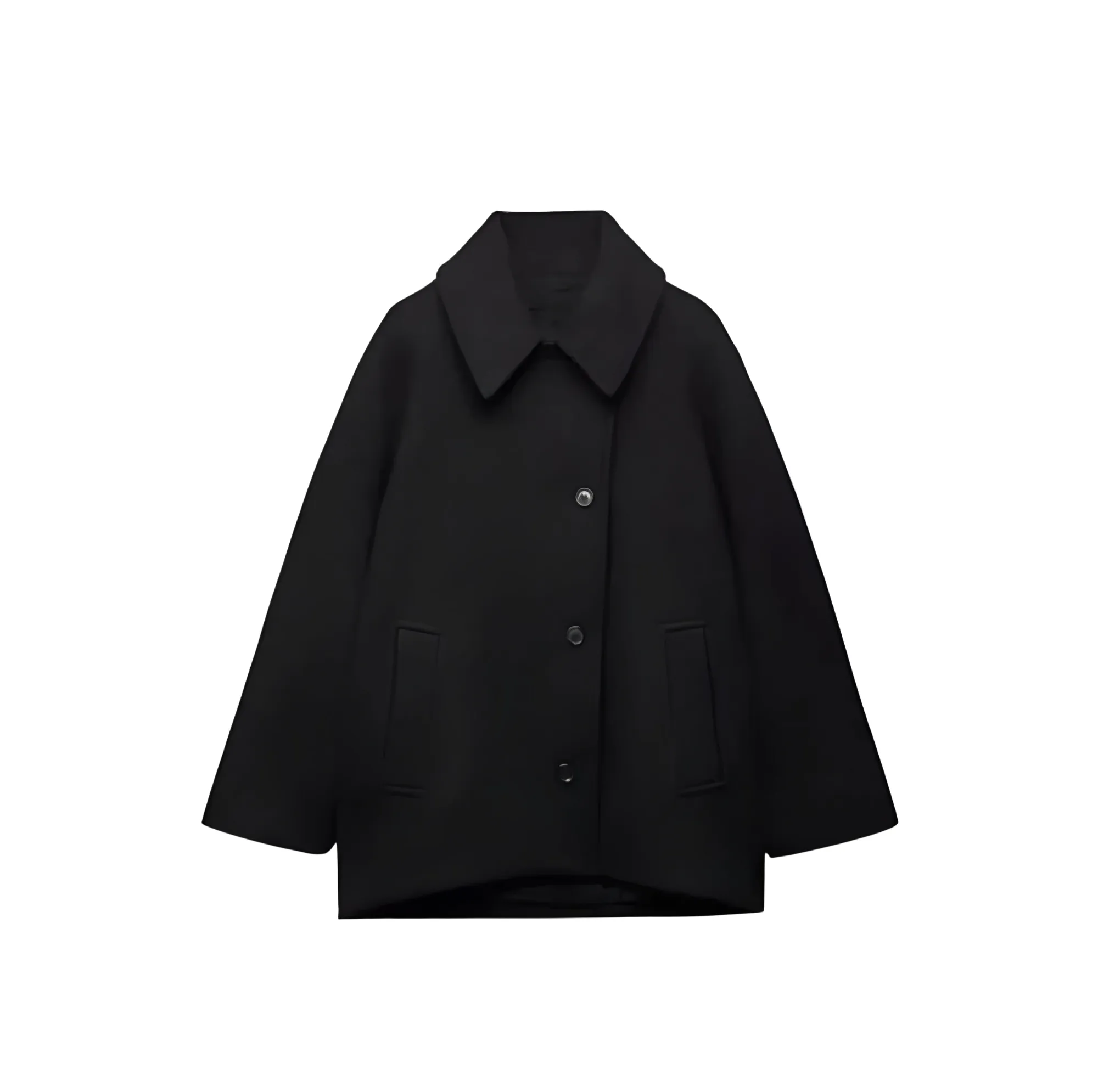 Lizzy Stylish Oversized Wool Coat