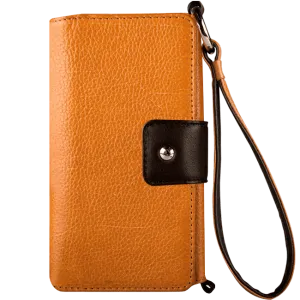 Lola XO - iPhone 8 Plus Wallet leather wristlet case