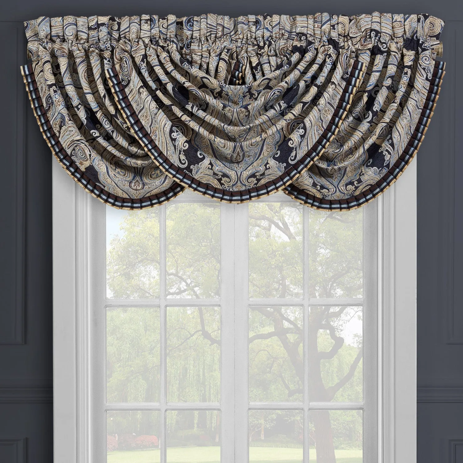 Luciana Window Waterfall Valance