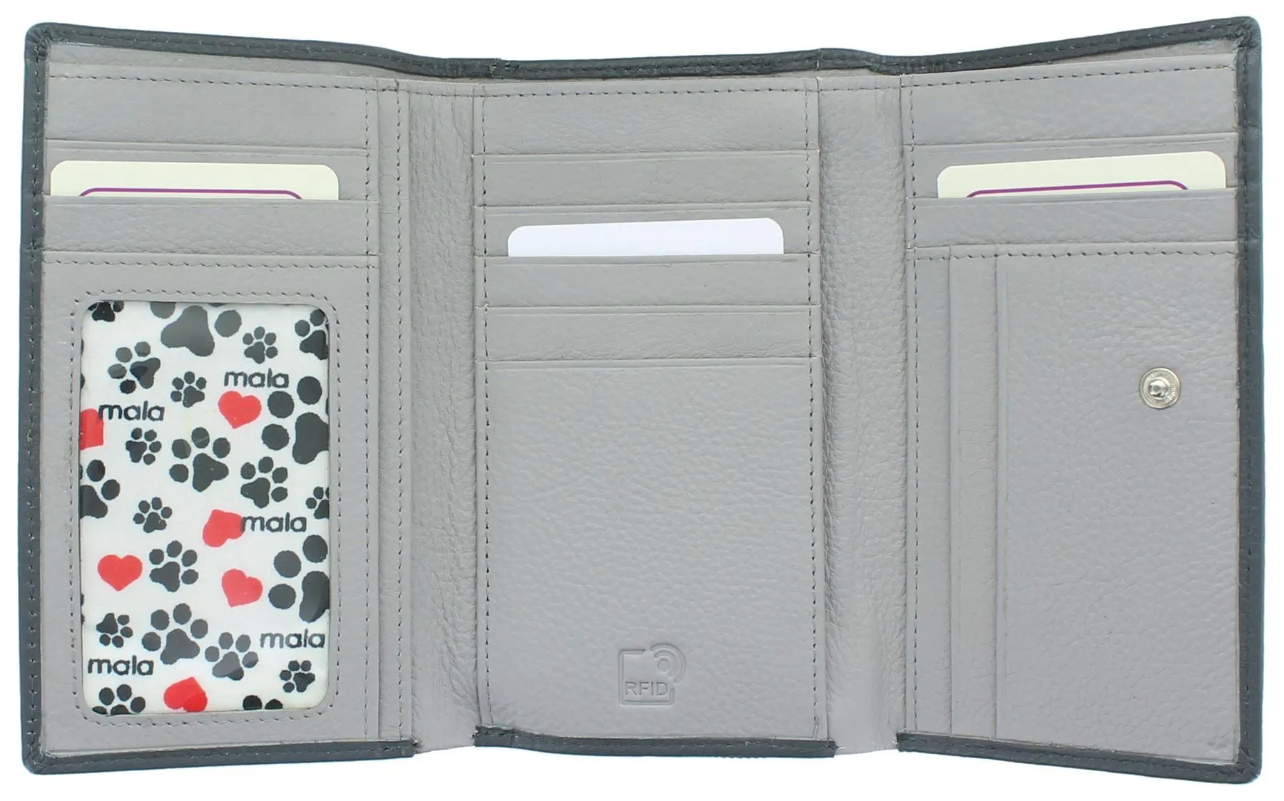 Mala Leather Best Friends Collection Leather Purse RFID 3509_65