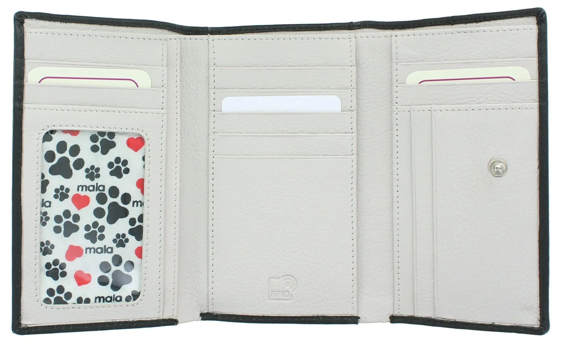 Mala Leather Best Friends Collection Leather Purse RFID 3509_65