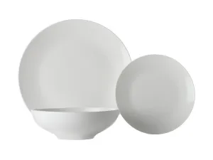 Maxwell & Williams White Basics Tribeca Coupe Dinner Set 12pc Gb