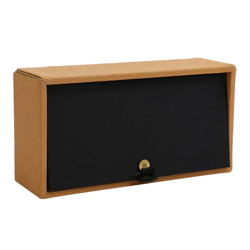 Meho Leather Tissue Box - Brown