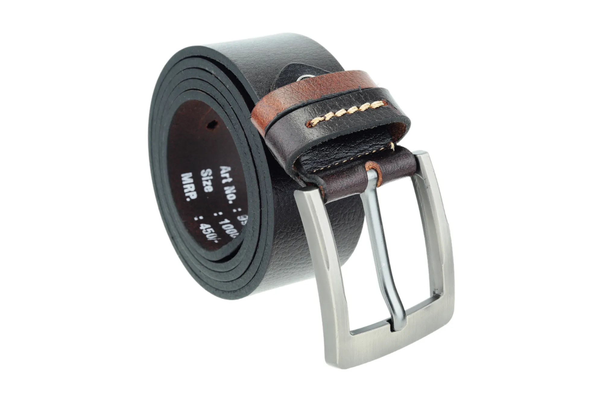 MENS LEATHER CASUAL BELT 996431
