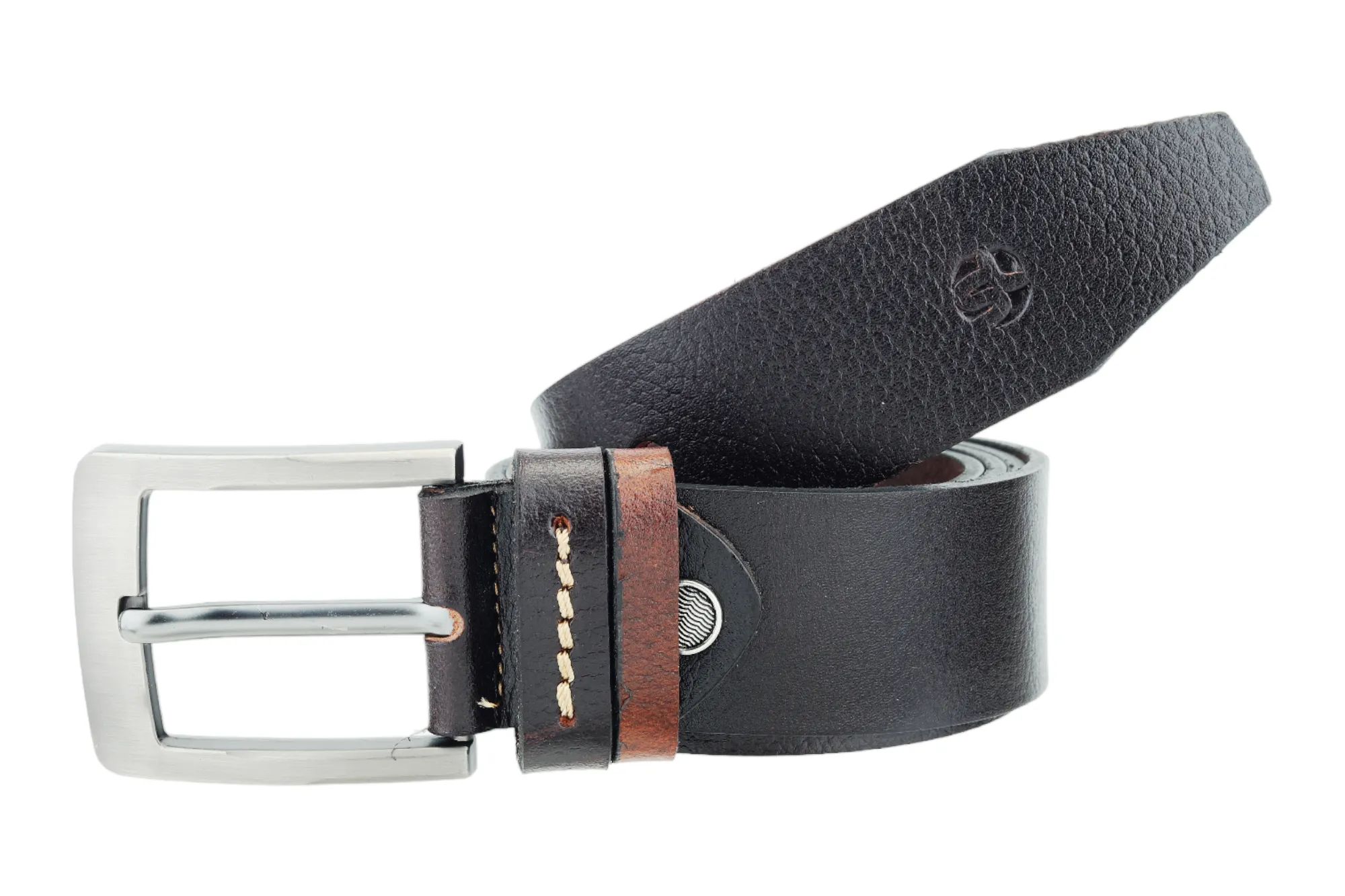 MENS LEATHER CASUAL BELT 996431