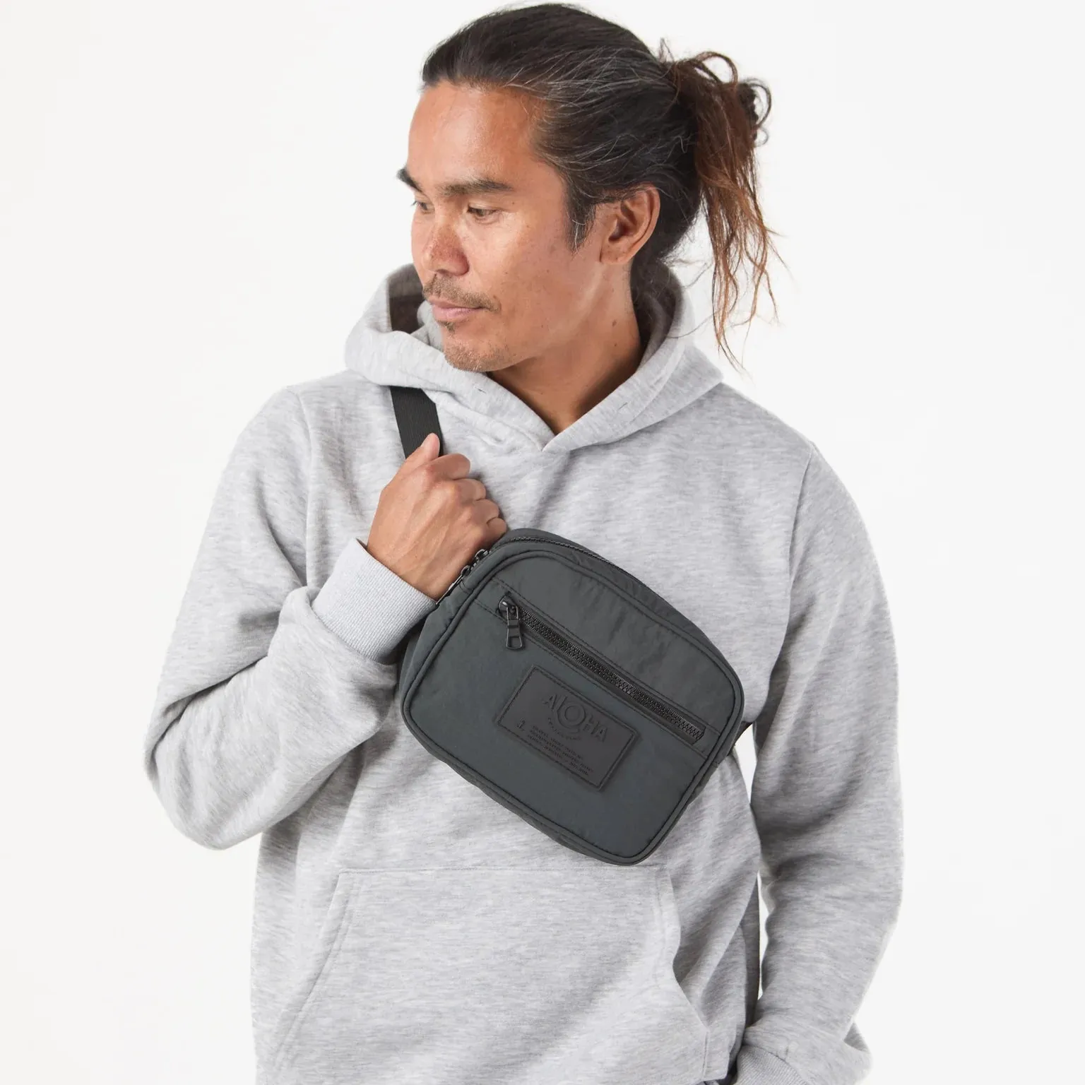 Monochrome Black Aloha Bags