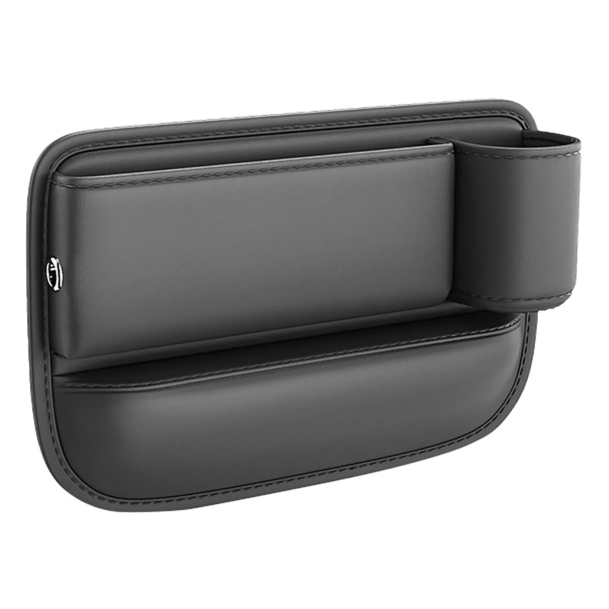 Multifunction Seat Gap Storage Bag For Car Seat Gap Filler With Phone Cup Holder