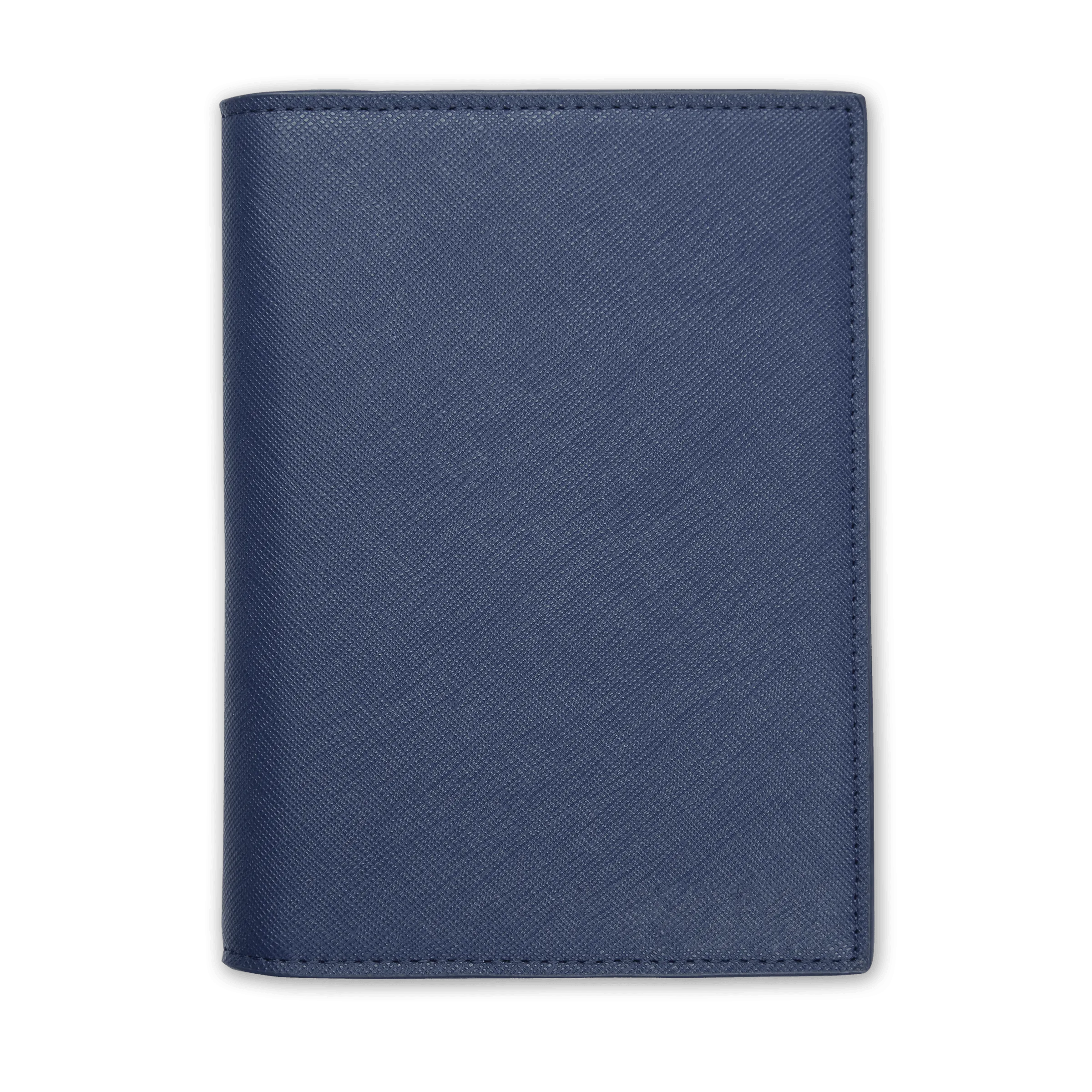 Navy - Saffiano Passport Cover