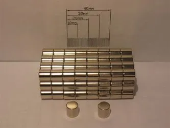 Neodymium Cylinder Magnet - 10mm x 10mm | N45
