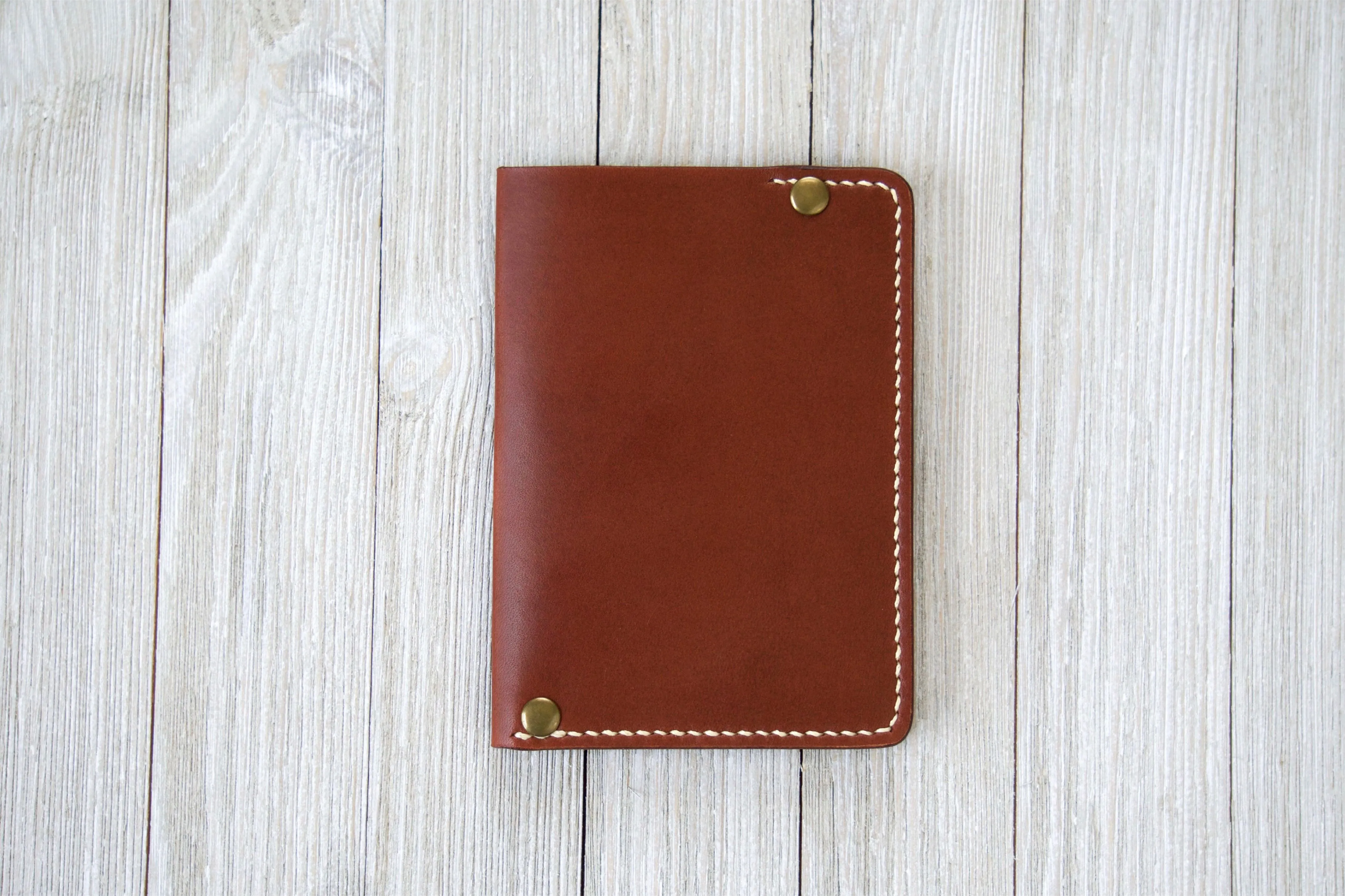 Passport Wallet In English Tan