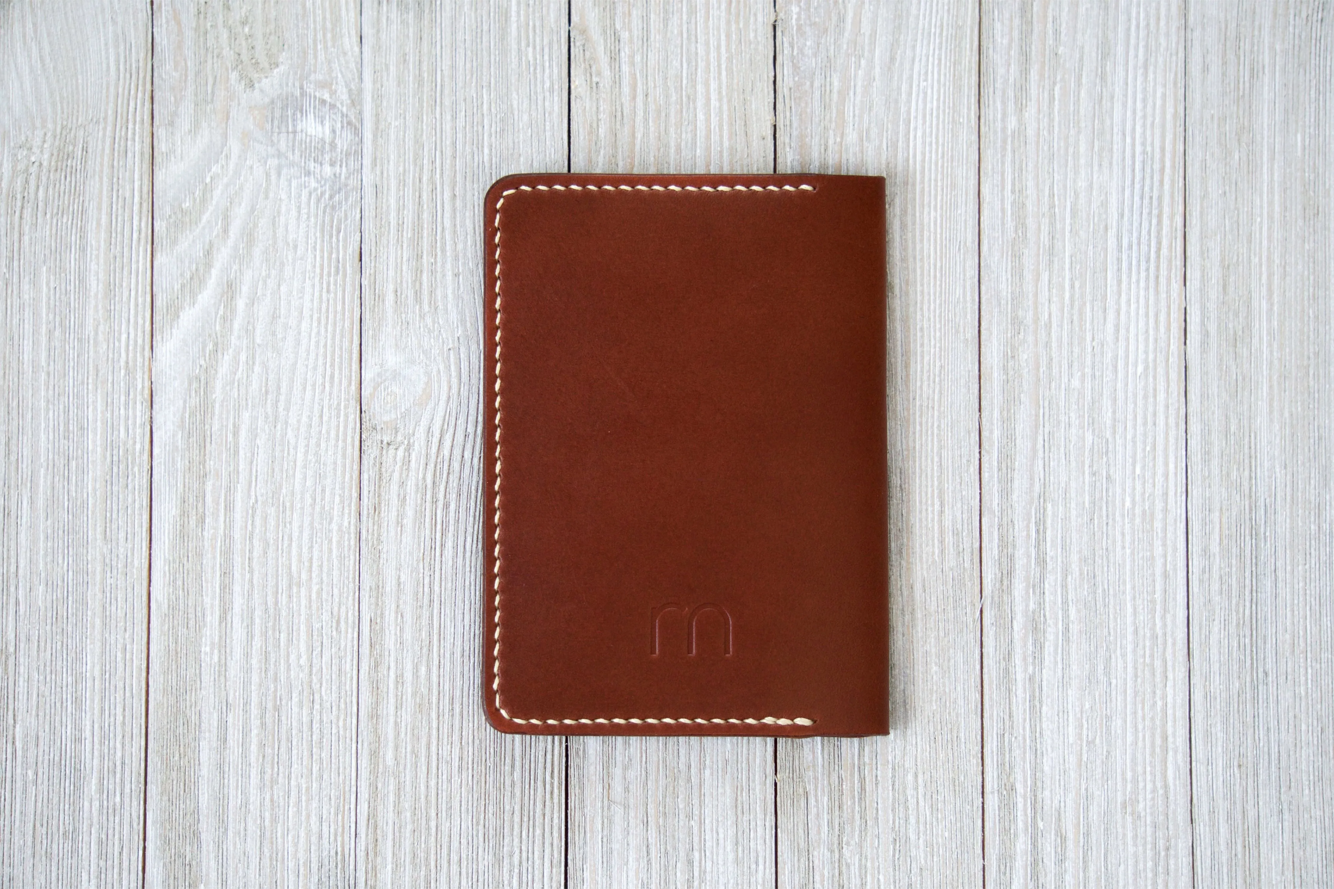 Passport Wallet In English Tan