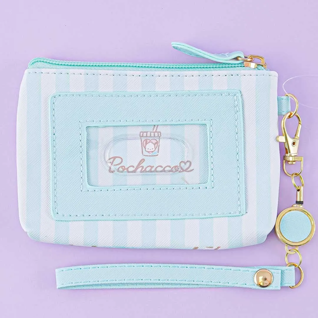 Pochacco Stripes Coin Purse & Pass Case