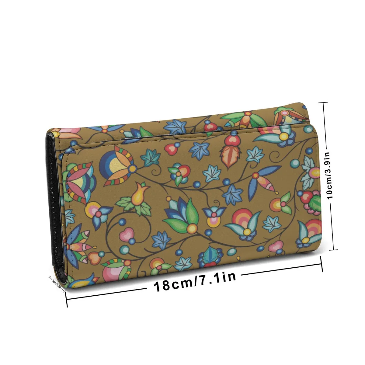 Prairie Plains Spirit Fall Leaves Foldable Wallet