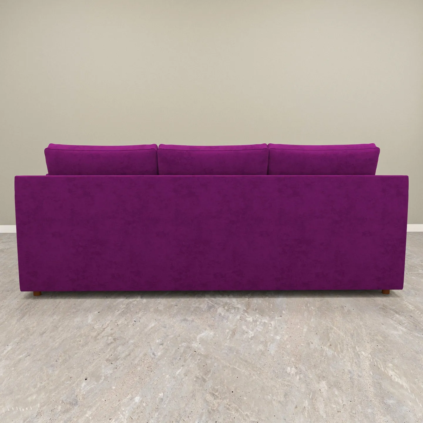 Premium Purple Coloured with Premium Comfort L Shaped 4 Seater Sofa Set for Home