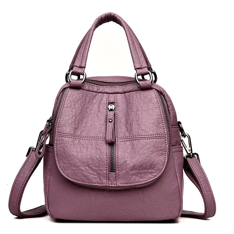 PU Backpack Shoulder Bag