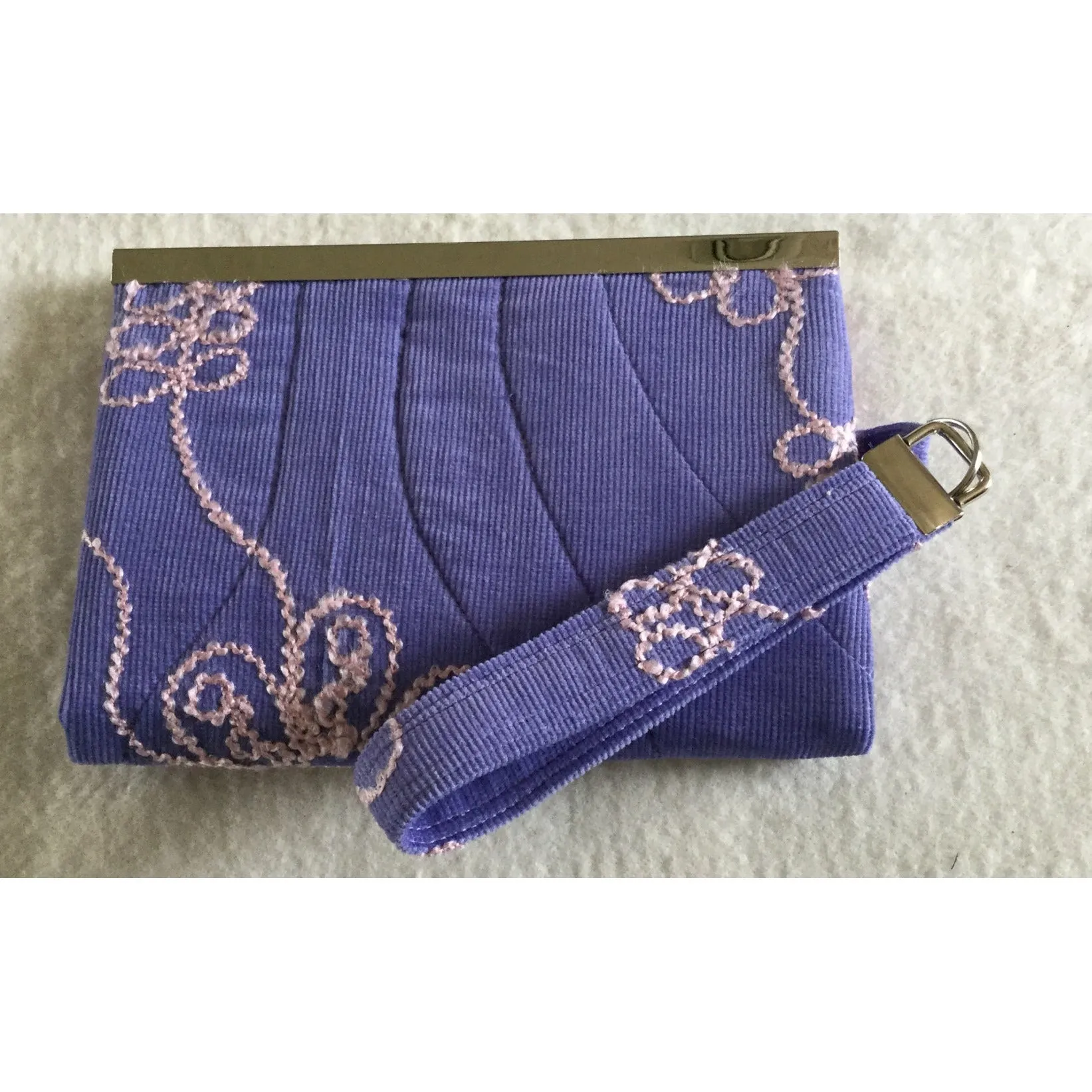 Purple Corduroy  - Wallet Deluxe