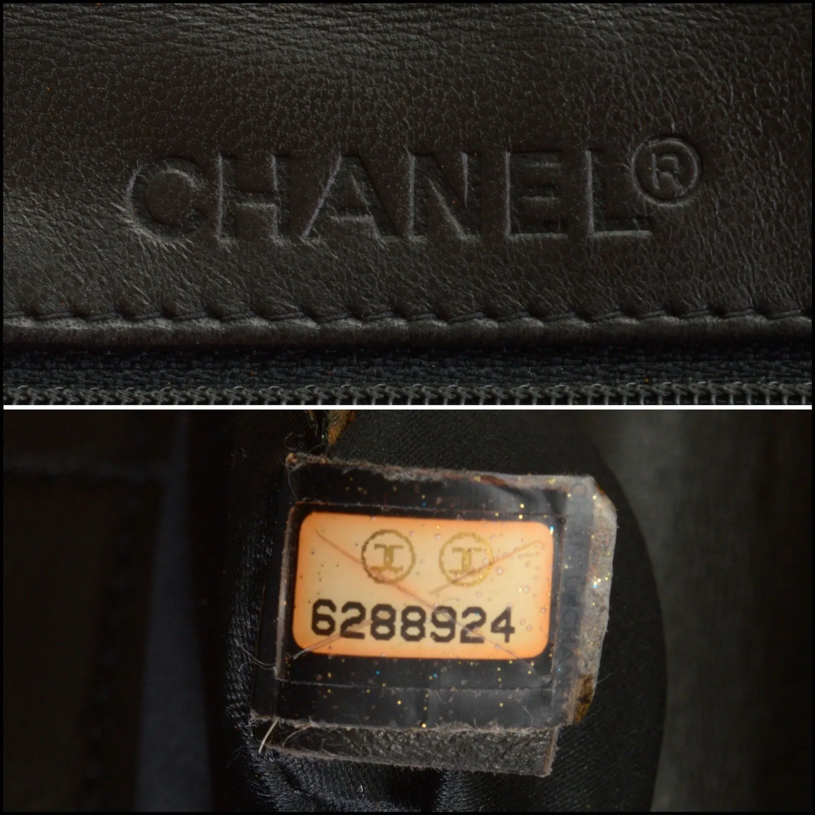 RDC14063 Authentic CHANEL Vintage 2000 Dark Brown Lambskin Mademoiselle Flap Bag