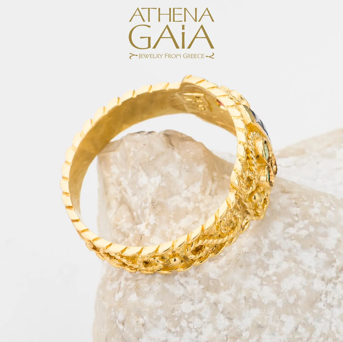 Regal Byzantine Bar Ring