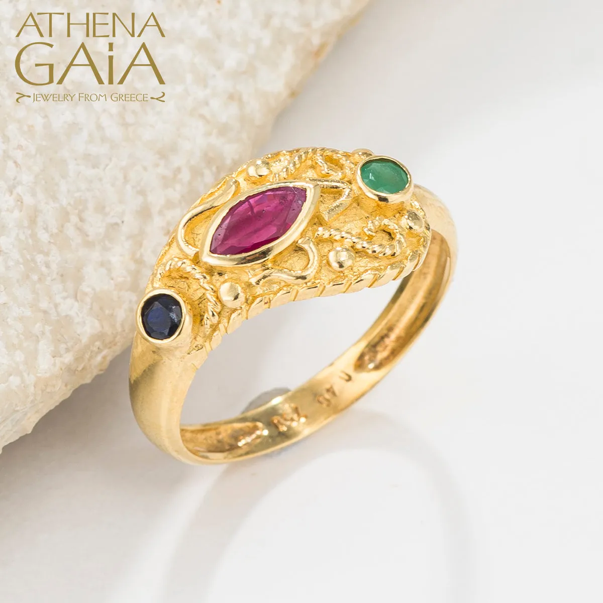 Regal Byzantine Pore Ring