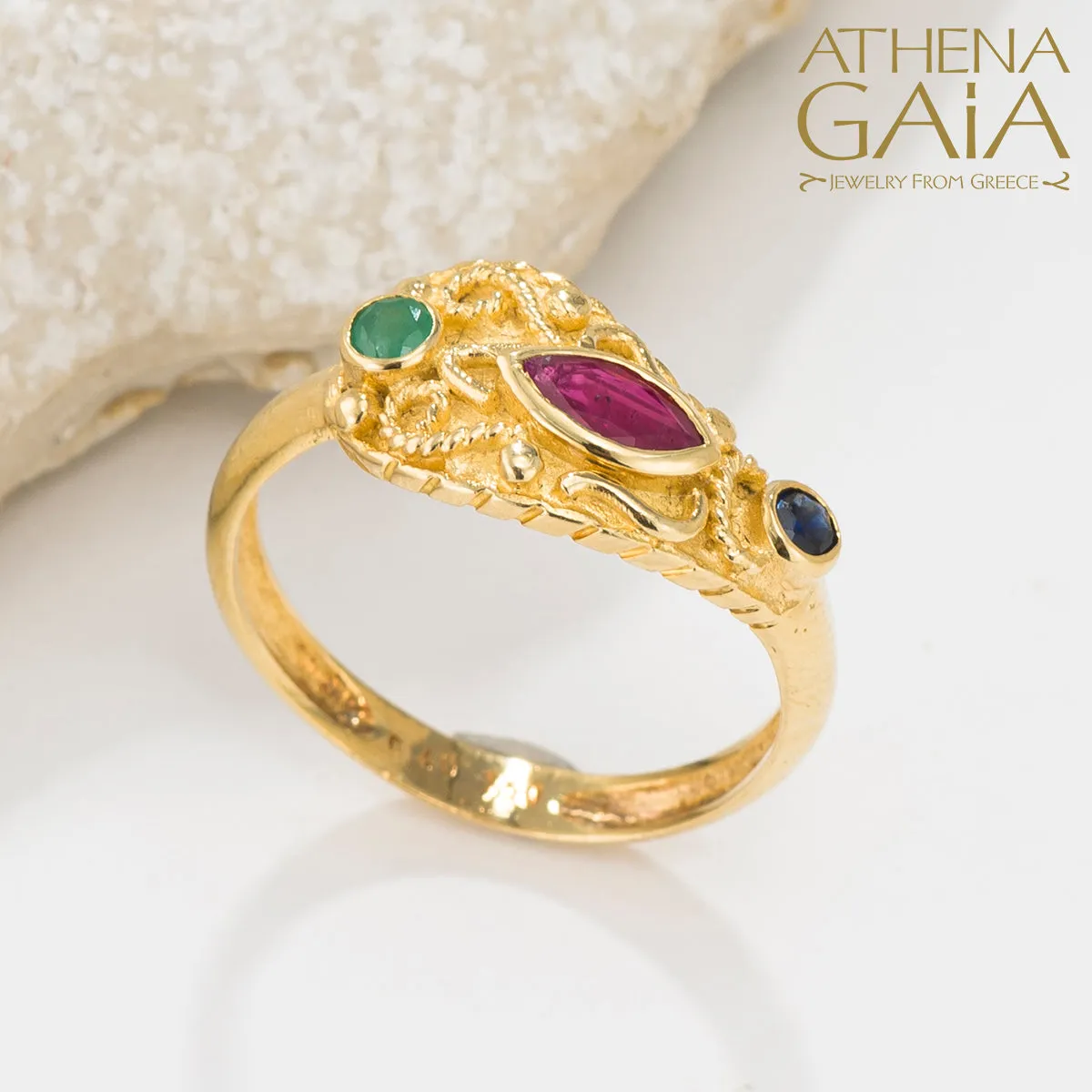 Regal Byzantine Pore Ring