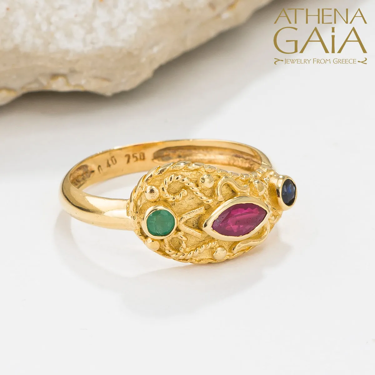 Regal Byzantine Pore Ring