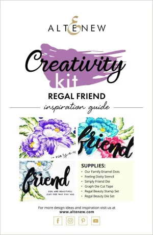 Regal Friend Creativity Kit Inspiration Guide