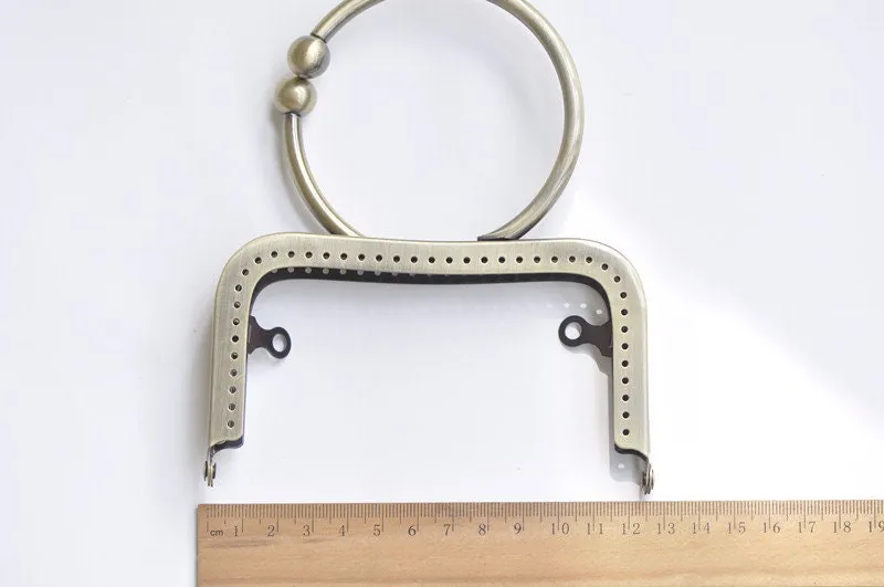 Retro Metal Purse Frame /Sewing Handle Purse Frame 12.5cm (5") Pick Color
