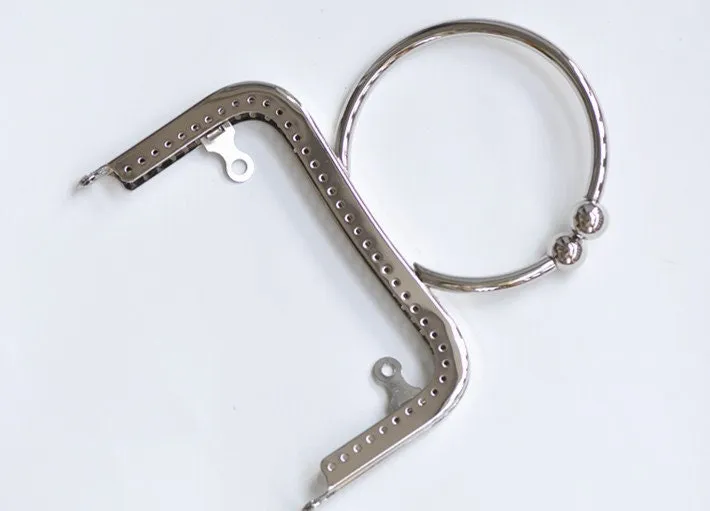 Retro Metal Purse Frame /Sewing Handle Purse Frame 12.5cm (5") Pick Color