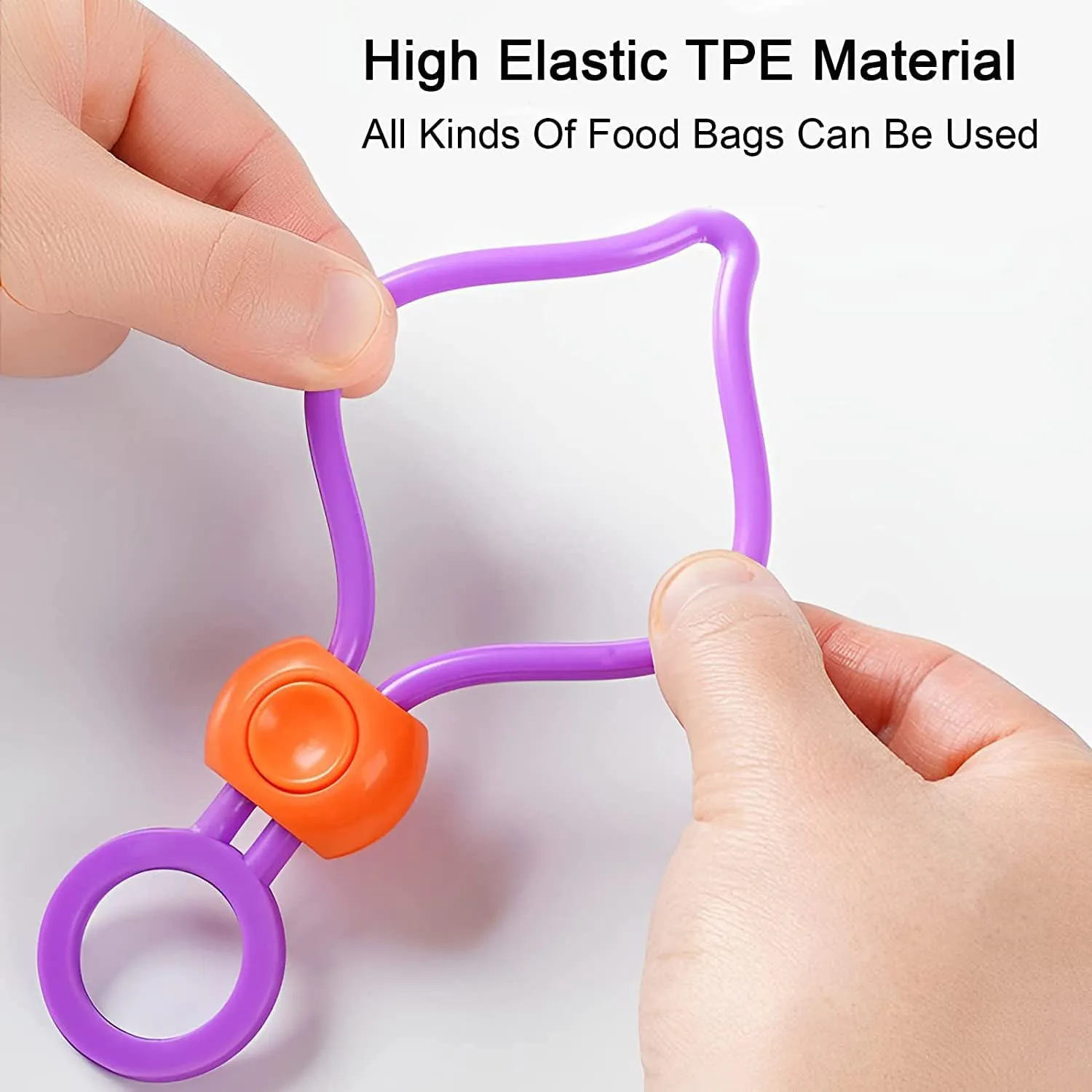 Reusable Food Bag Clips, Multi-Purpose Sealer