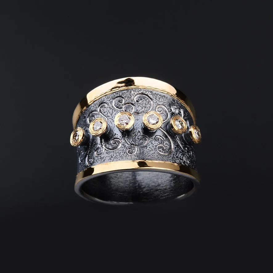 Rhapsody Diamond Ring by Margisa