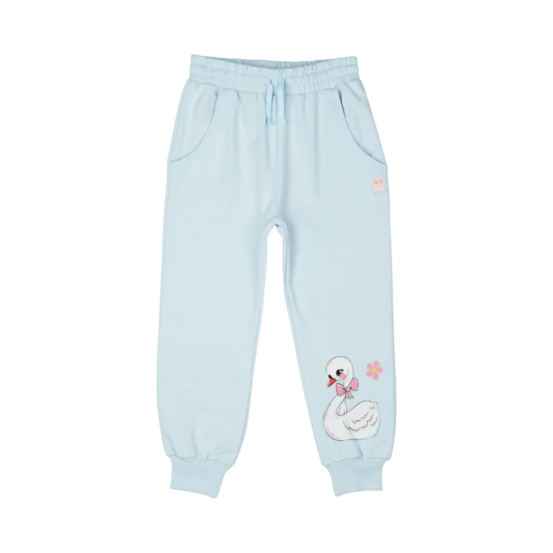 Ribbon Swan Trackpants