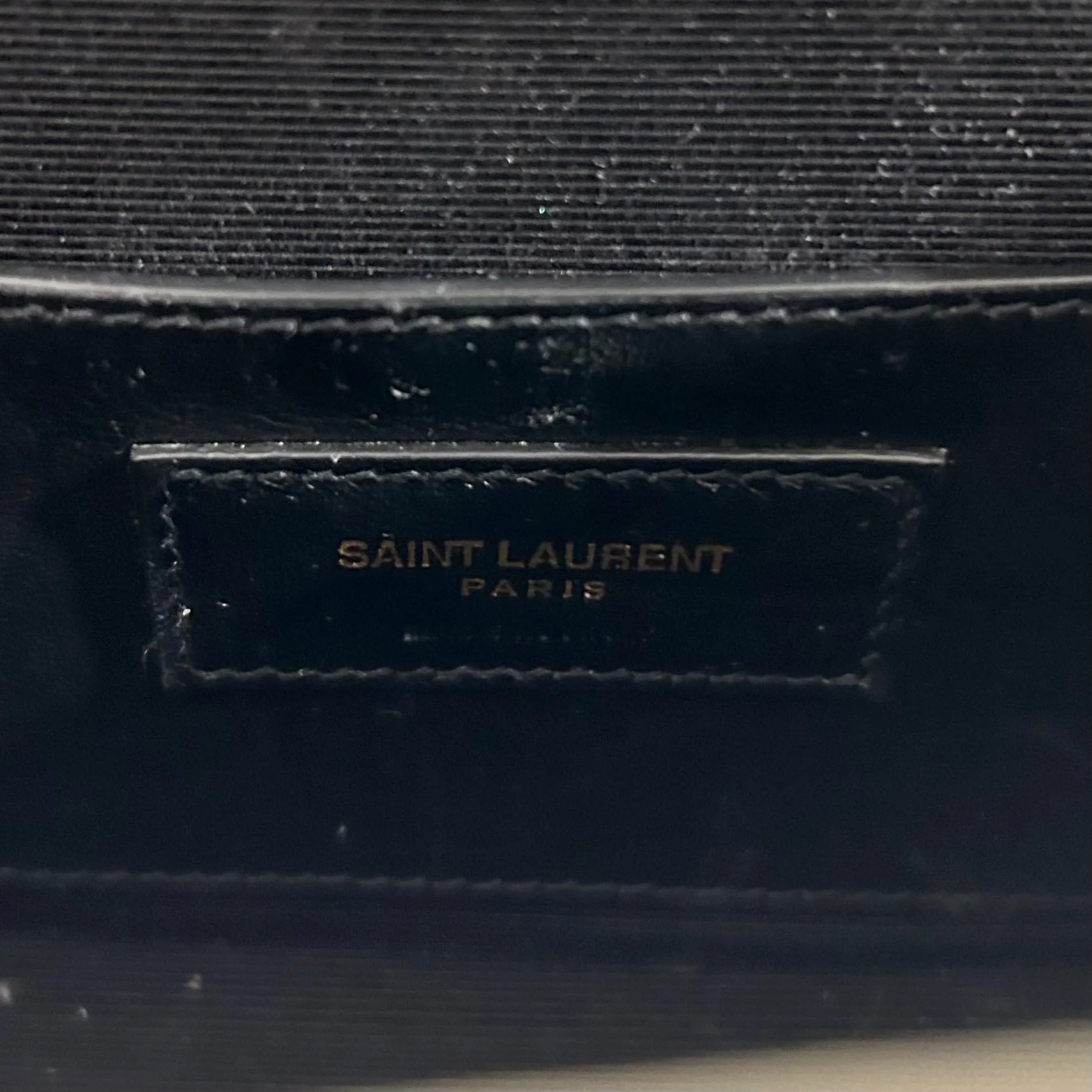 Saint Laurent Off White Small Envelope Crossbody Bag