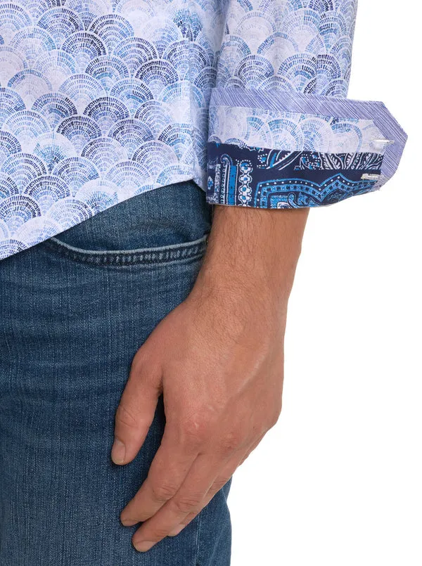 SEAPORT LONG SLEEVE BUTTON DOWN SHIRT