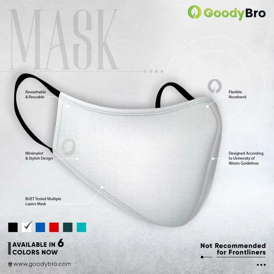Stylish Mask - White